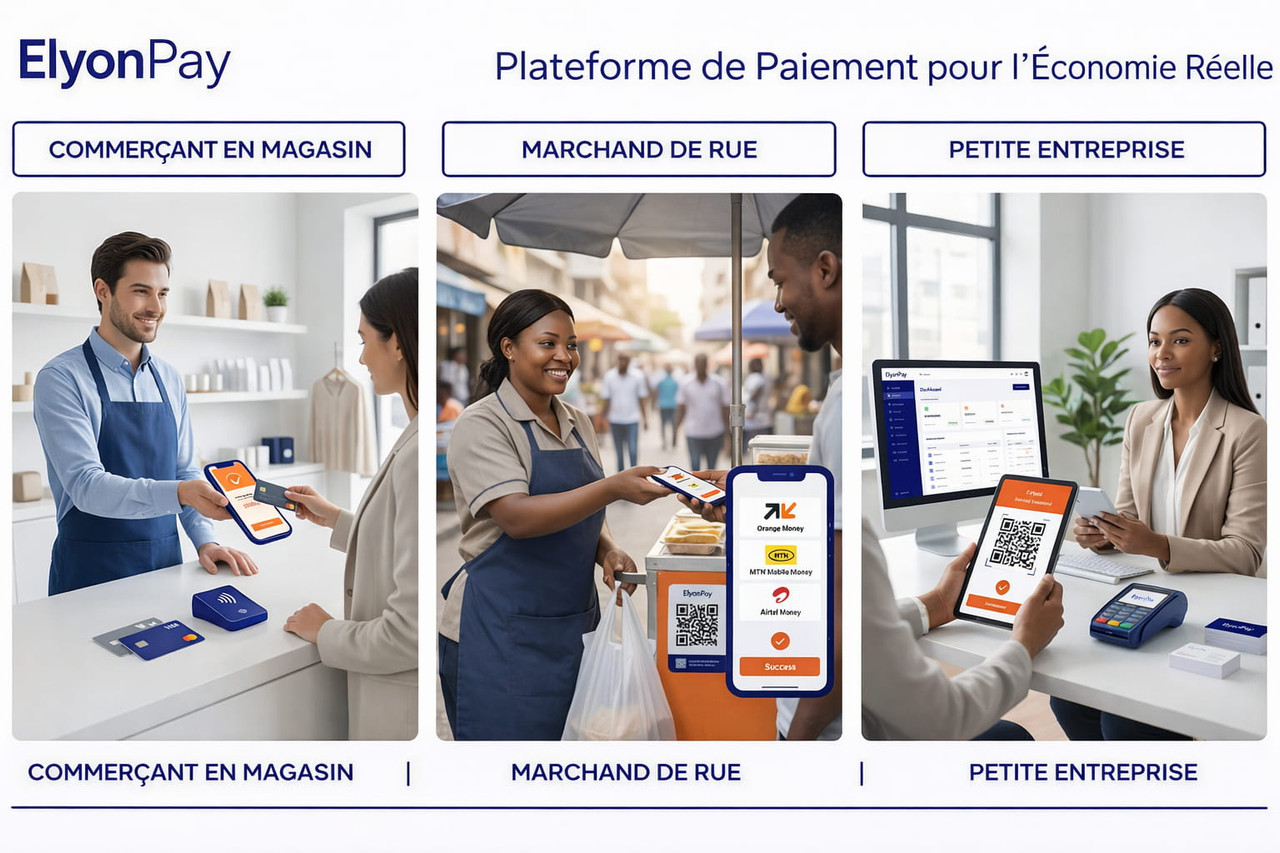 Plateforme paiement économie réelle ElyonPay
